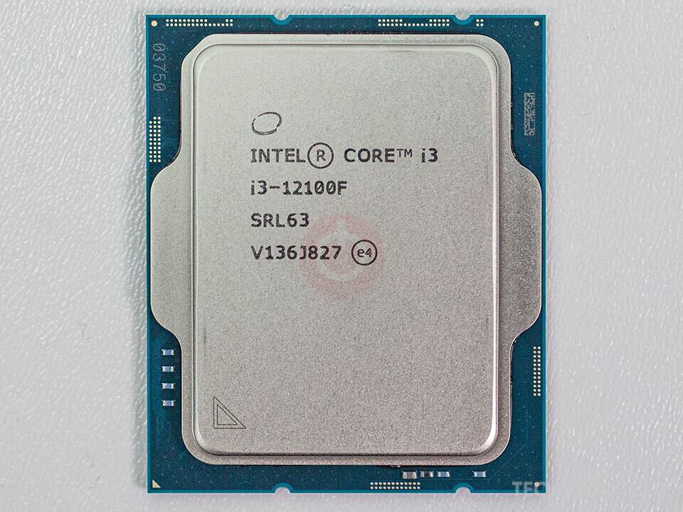 Cpu intel core i3 12100f 3.3ghz tray