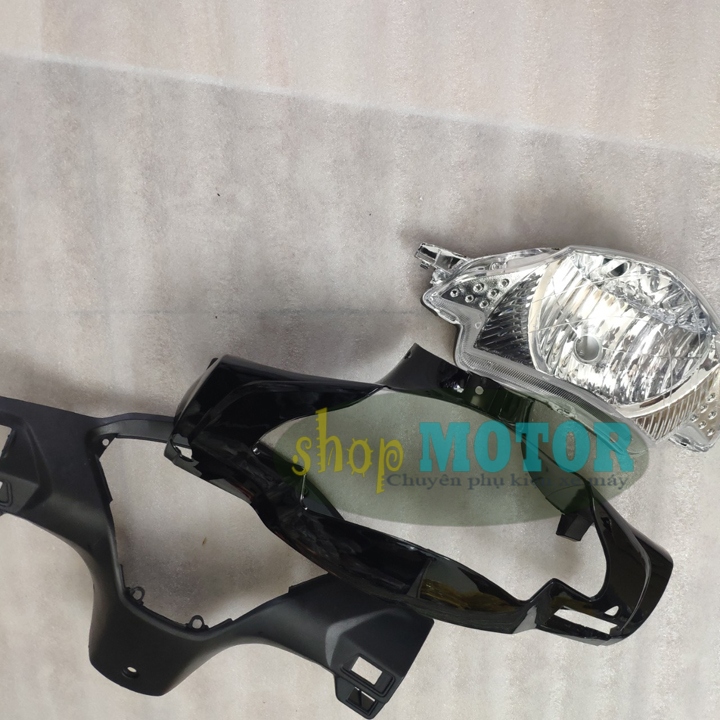 [ 3 món ] Bộ Ốp đầu C110  xe máy FUTURE NEO kèm pha đèn phanh đĩa ( không kèm bóng )