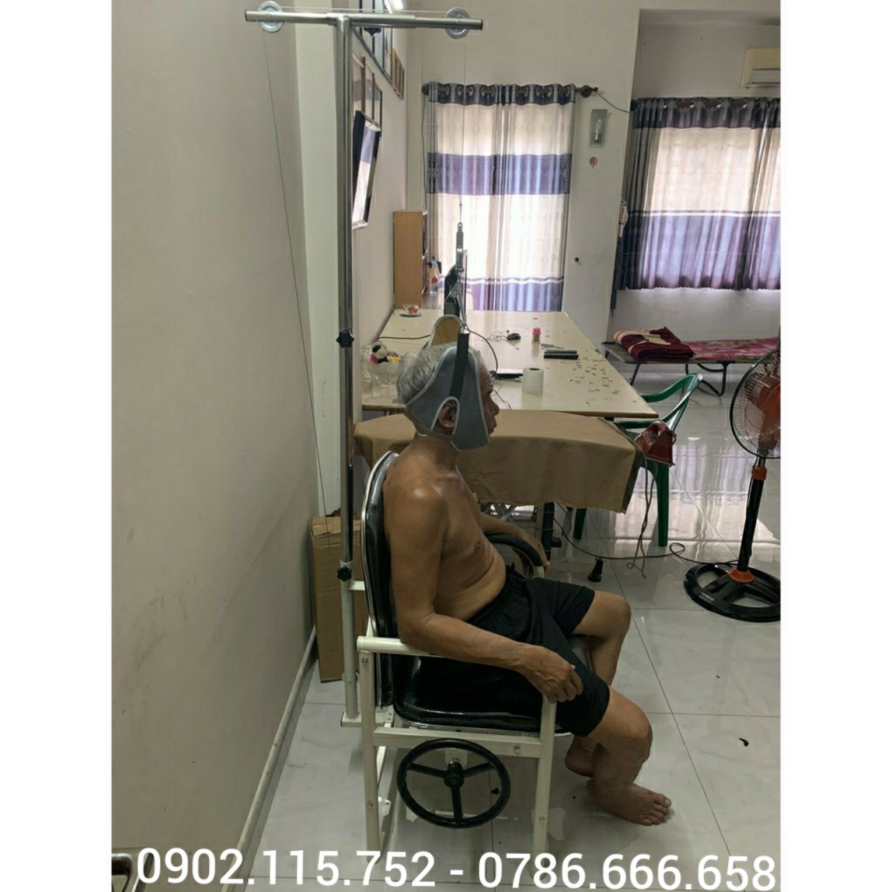 ghế kéo cột sống cổ