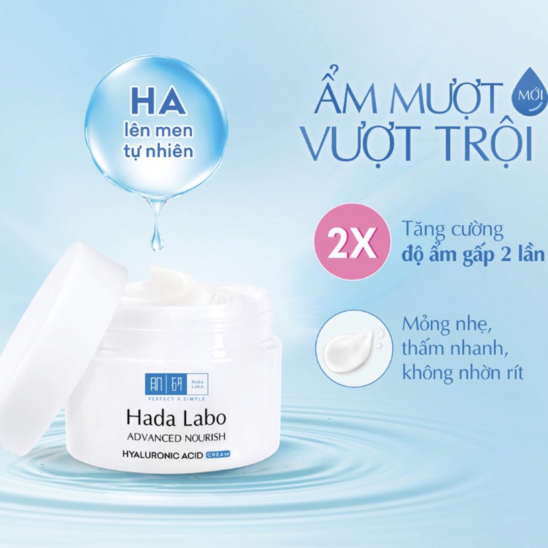 Bộ sản phẩm Dưỡng Ẩm  Hada Labo  Advanced Nourish