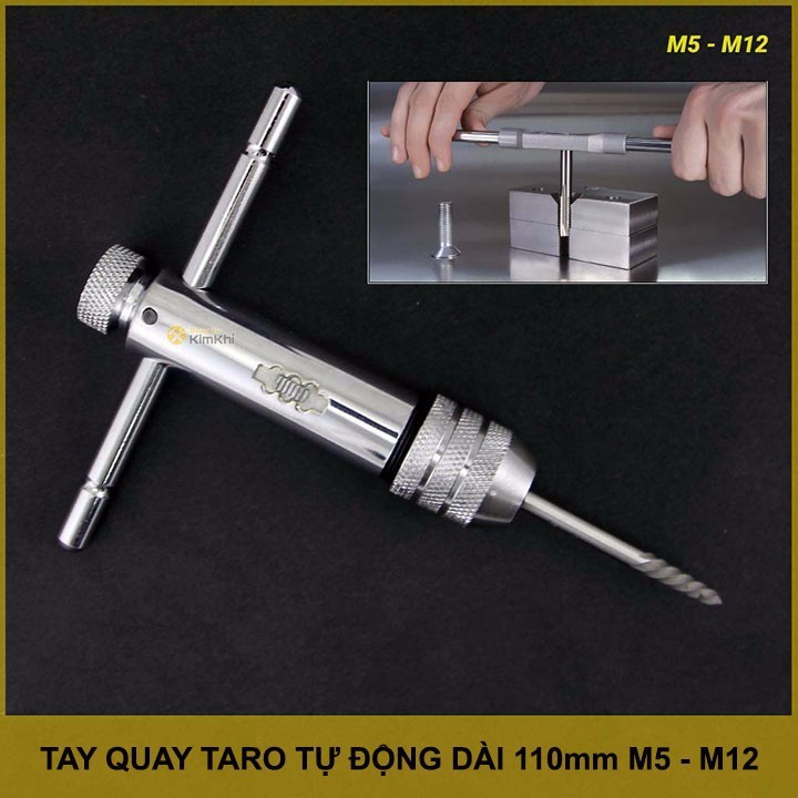 [HCM]Tay quay Taro M5-M12 dài 110mm