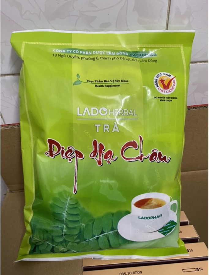 Trà Diệp Hạ Châu Bọc 100 Túi Lọc