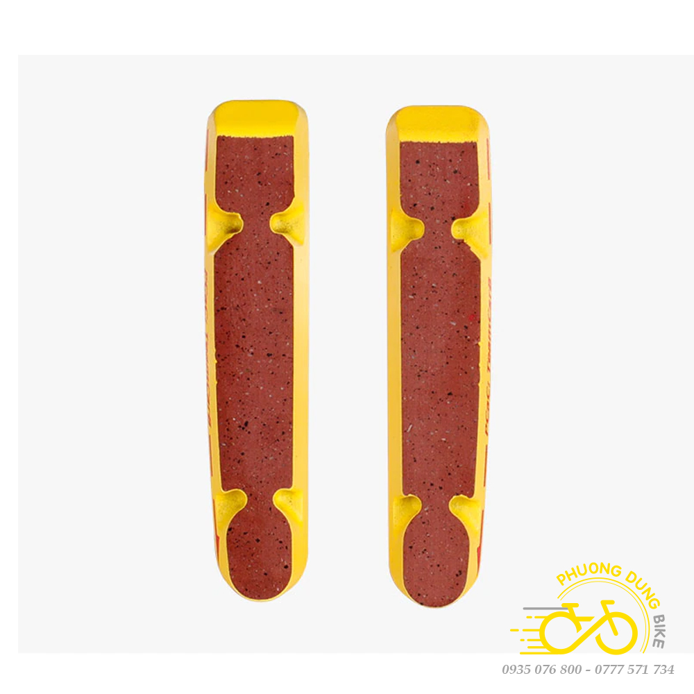 Cặp gôm phanh cho xe đạp road Carbon TeamCarb - 2 gôm phanh