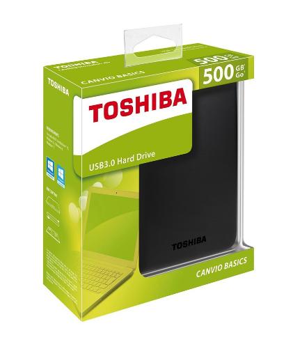 [HCM]Ổ cứng di động Toshiba Canvio Basic 500GB 25 inch USB3.0
