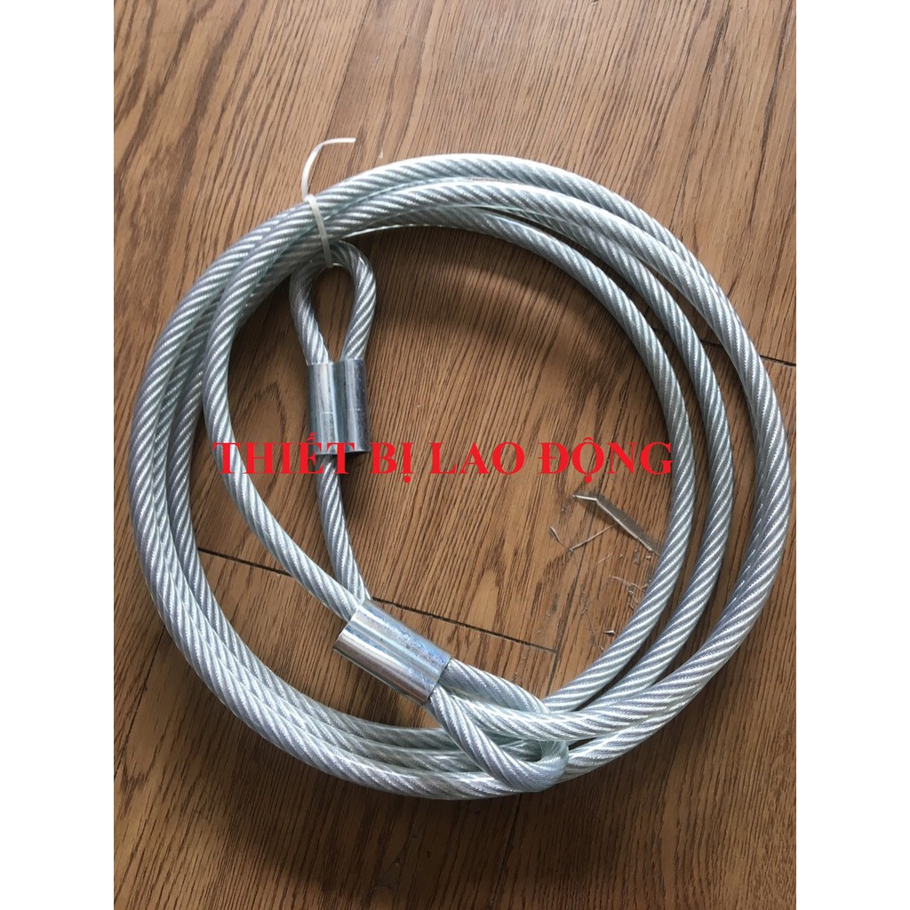 Dây cáp khoá xe chống cắt 3 mét phi 10