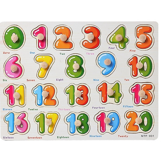 COMBO 6 bảng ghép hình núm gỗ(Giao thông, Hình học, Chữ, Số, Thú rừng, Thú biển)
