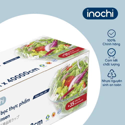 MÀNG BỌC THỰC PHẨM PE INOCHI 40.000