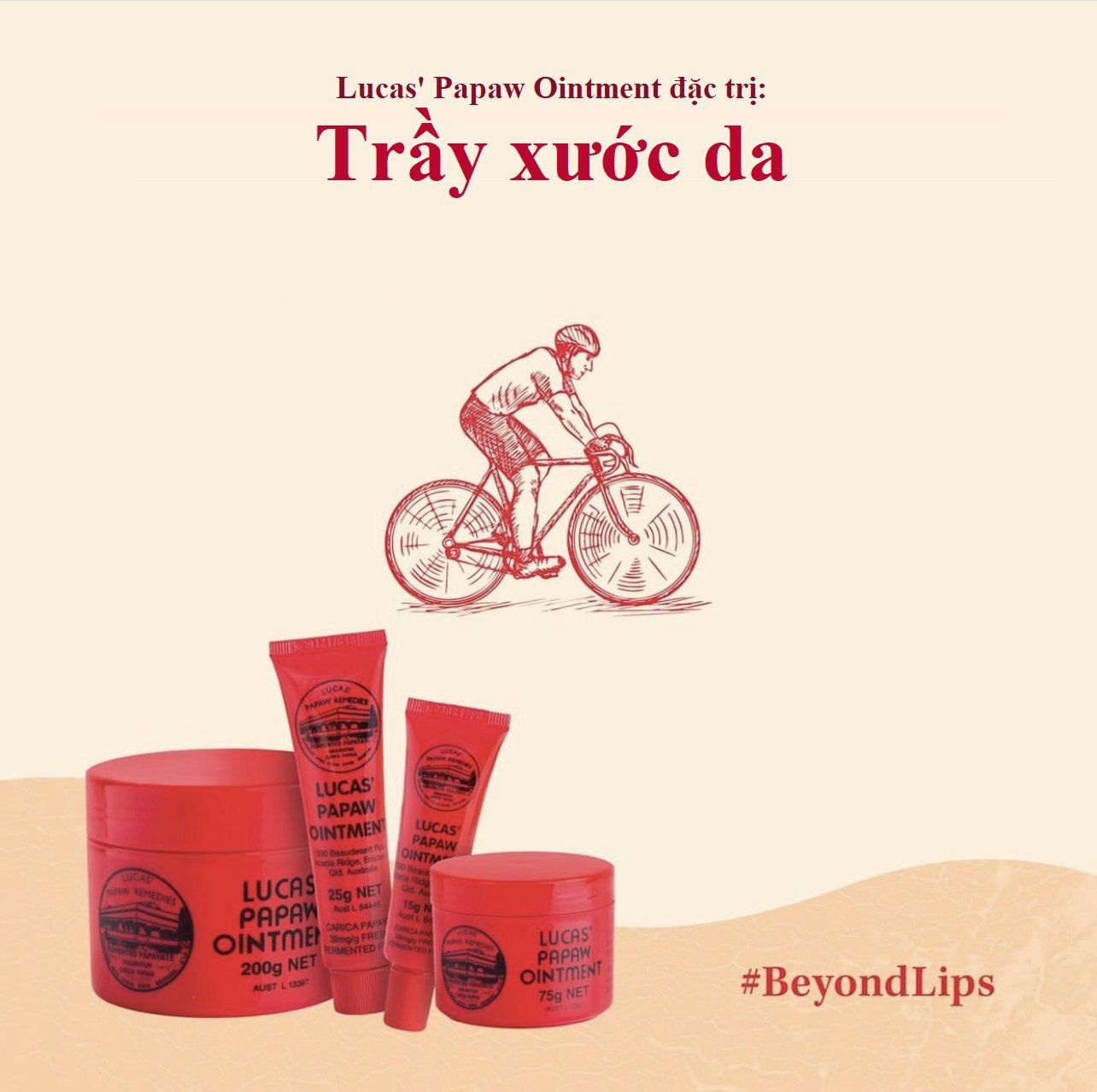 Kem đa năng Lucas papaw ointment đu đủ 25gr Úc