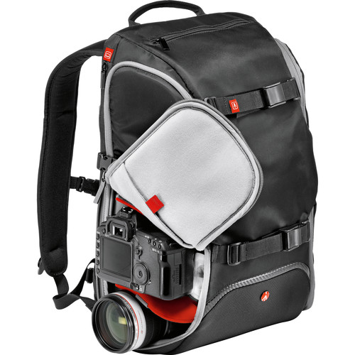 Ba Lô Máy Ảnh Manfrotto Backpack Travel Màu Đen