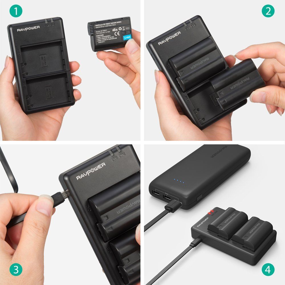 Pin máy ảnh Ravpower EN-EL15
