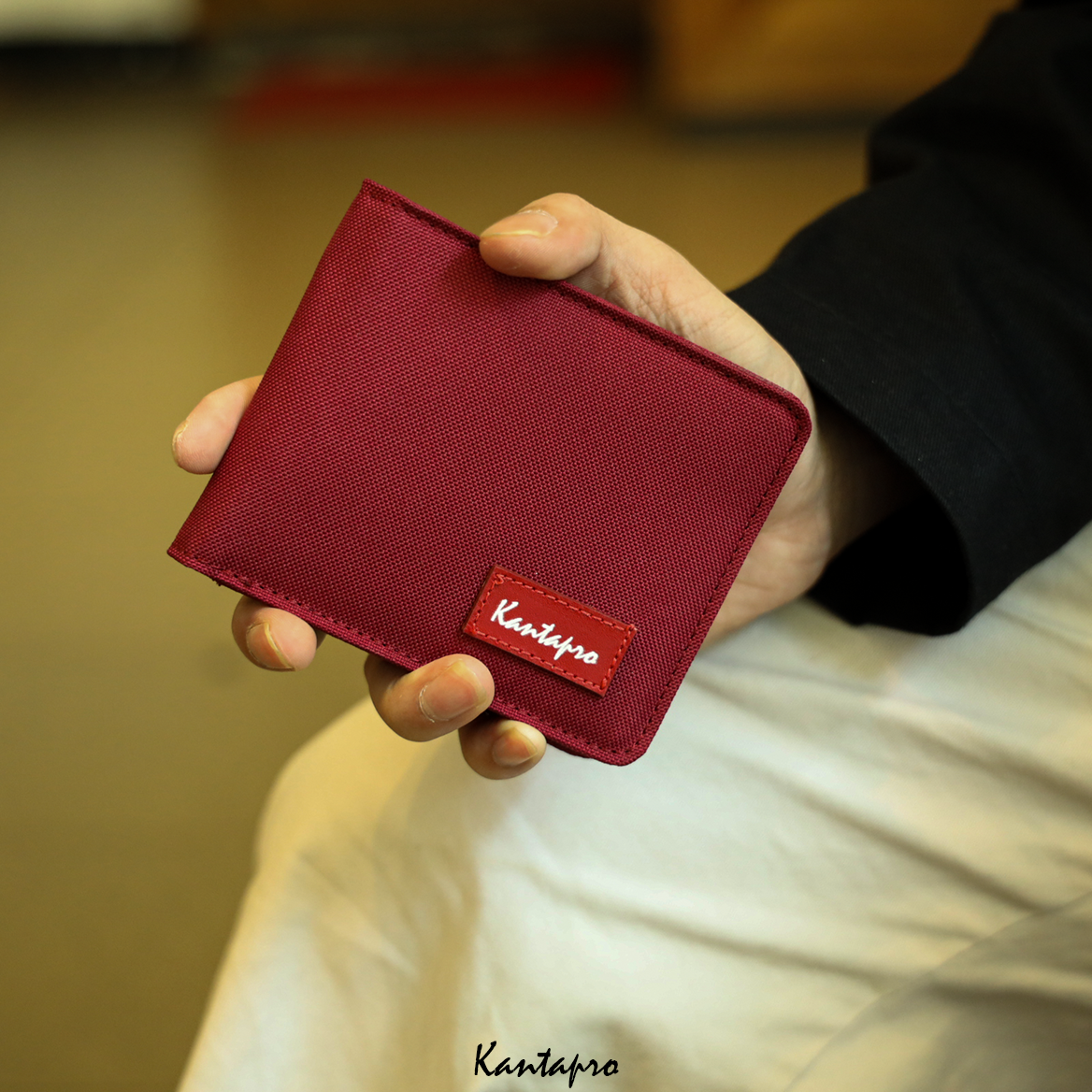Ví vải Polyester KANTAPRO dáng ngang - Pol Wallet (5 colors)