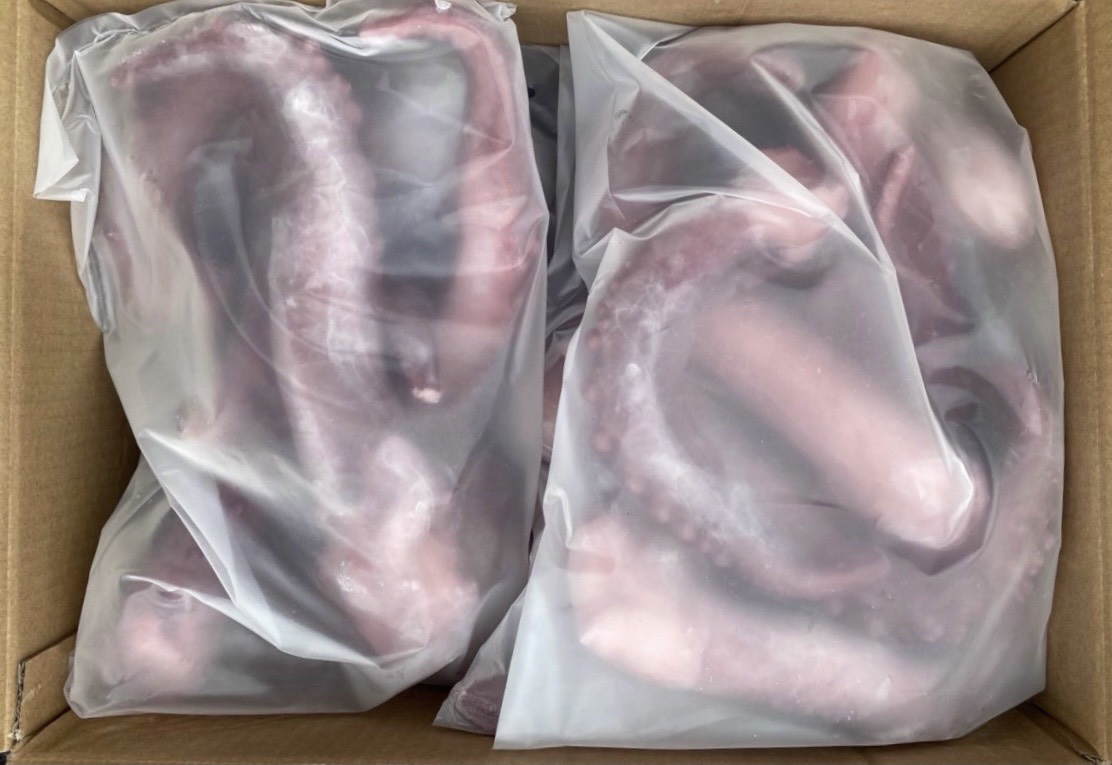 [CHỈ GIAO HỎA TỐC HCM] - RÂU BẠCH TUỘC TÚI 1KG - NET6