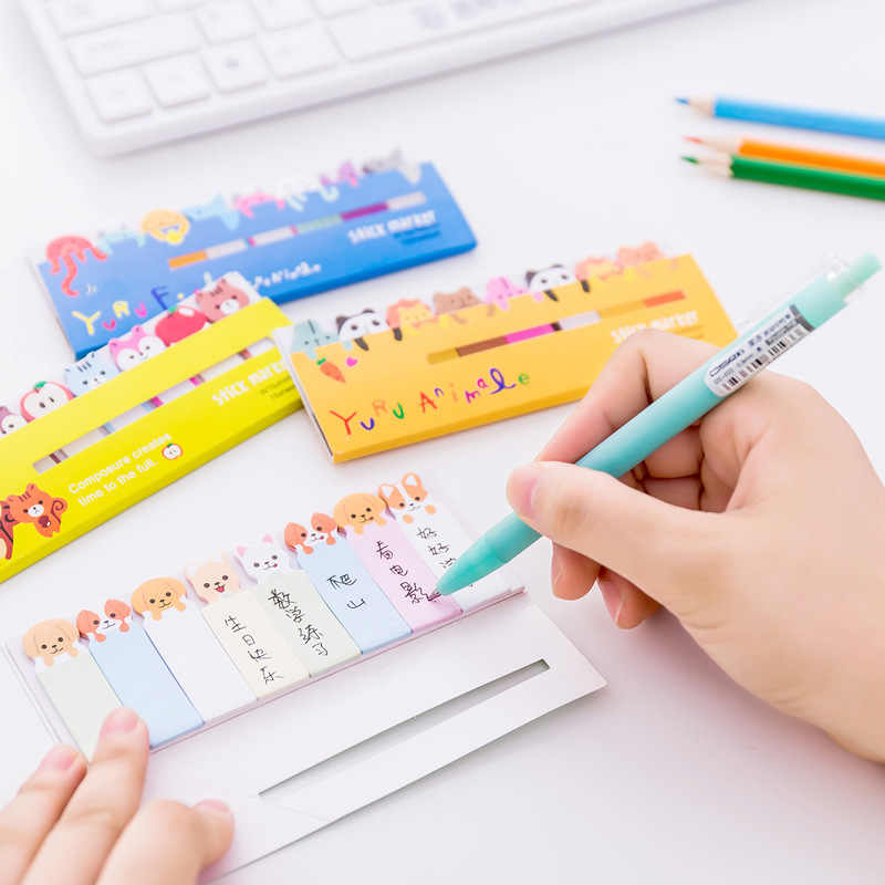 Giấy đánh dấu trang sách sticker NOTE xinh xắn