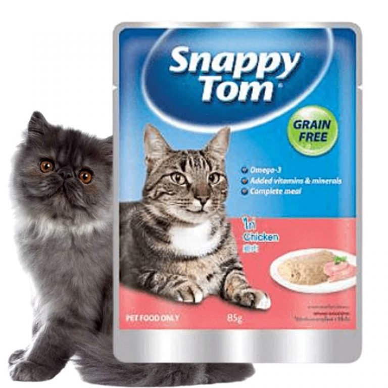 Pate Snappy Tom Thức ăn dinh dưỡng cho mèo Pate Snappy Tom 70g va 85g