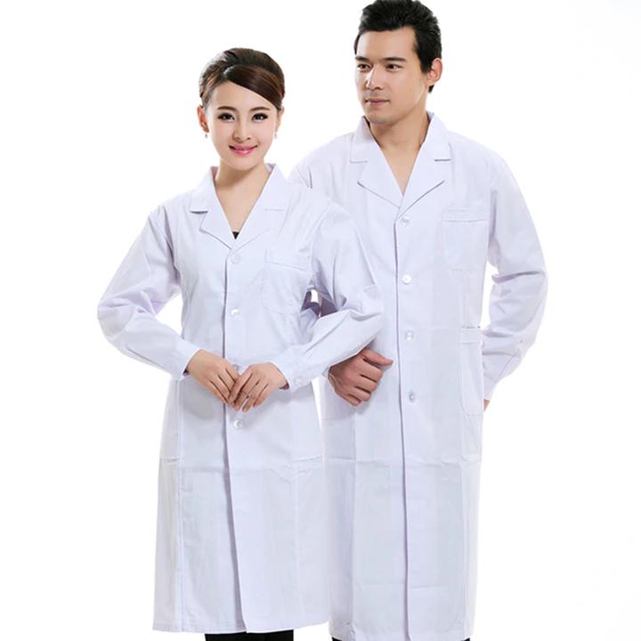 Áo blouse Nam nữ dài tay, cộc tay -  áo choàng bác sĩ, dược sĩ, phòng thí nghiệm nam nữ