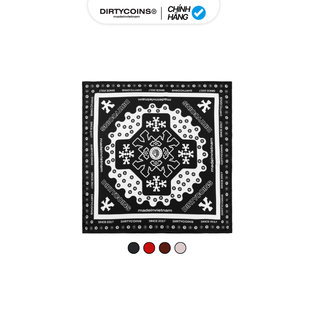 [DCxRS] Khăn Bandana DirtyCoins Brown