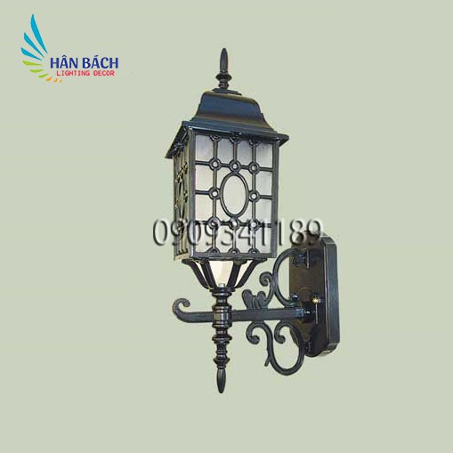 [RẺ VÔ ĐỐI] Đèn vách tường,đèn gắn tường thân vuông ngoài trời HABALI