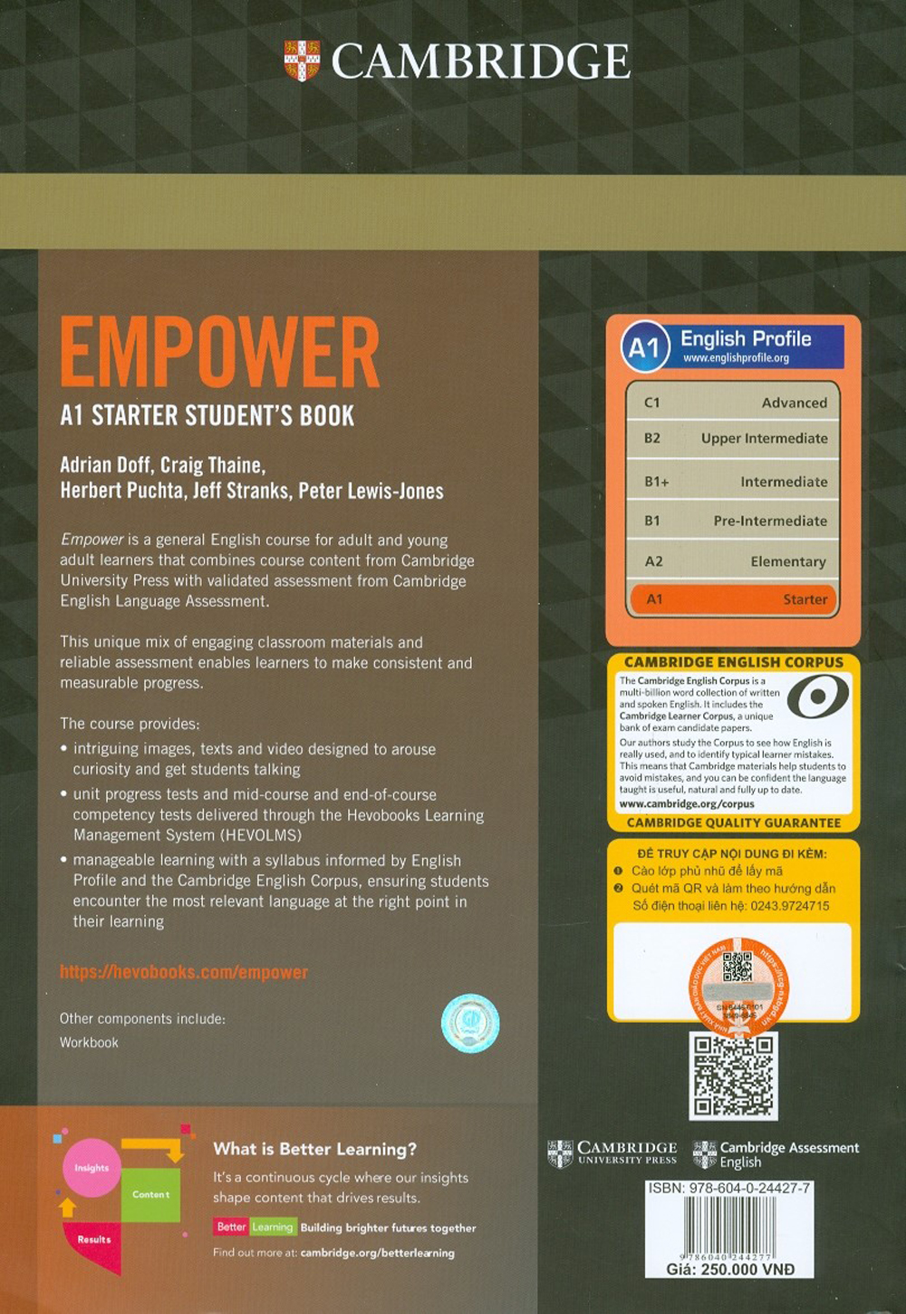 Empower Starter Student'S Book With Online Access - A1