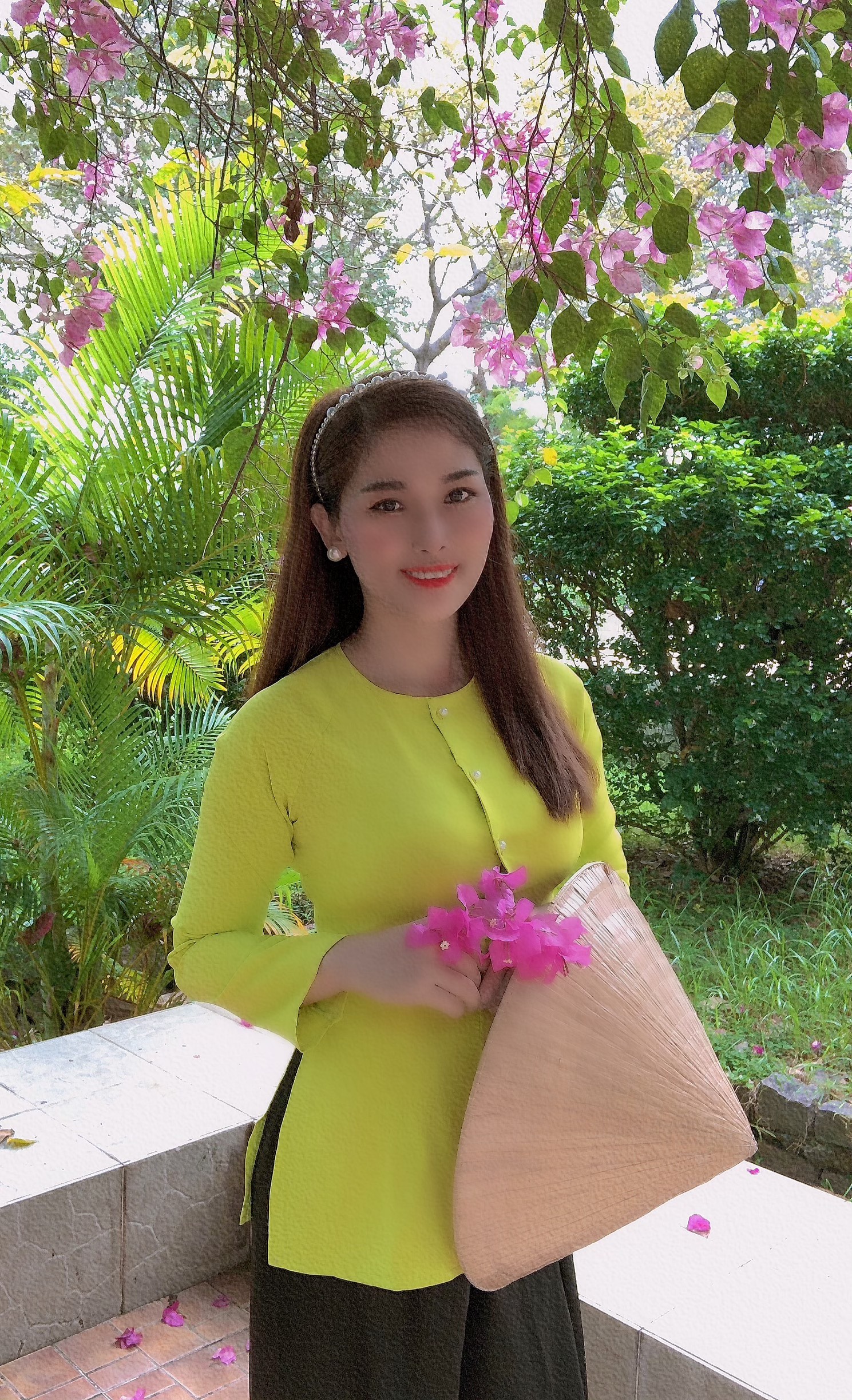 Bộ bà ba vải lụa mêm, mịn, đẹp