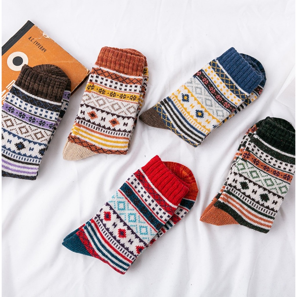 SET TẤT THỔ CẨM 5 ĐÔI 85k  M14
