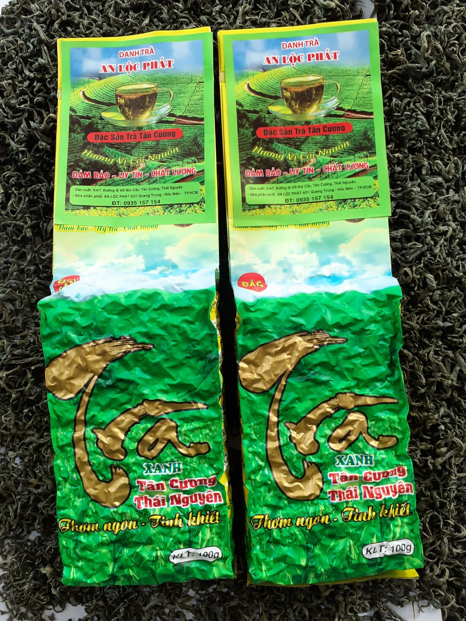 200gr trà búp thái nguyên an lộc phát
