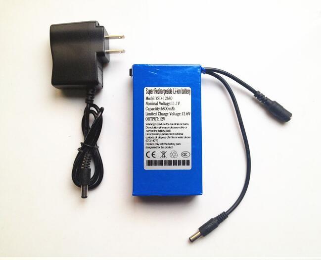 Pin lithium công suất lớn 12V 6800mah + SẠC