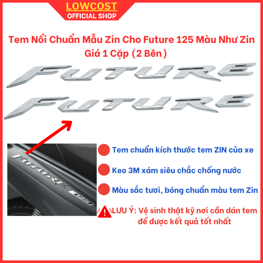 Tem chữ, tem số cho vario, click 3d nổi siêu bền