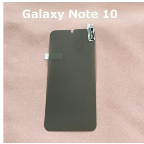 Miếng Dán dẻo Full màn chống nhìn trộm Samsung Note 10, Note 10 Plus, Note 20, Note 20 Ultra