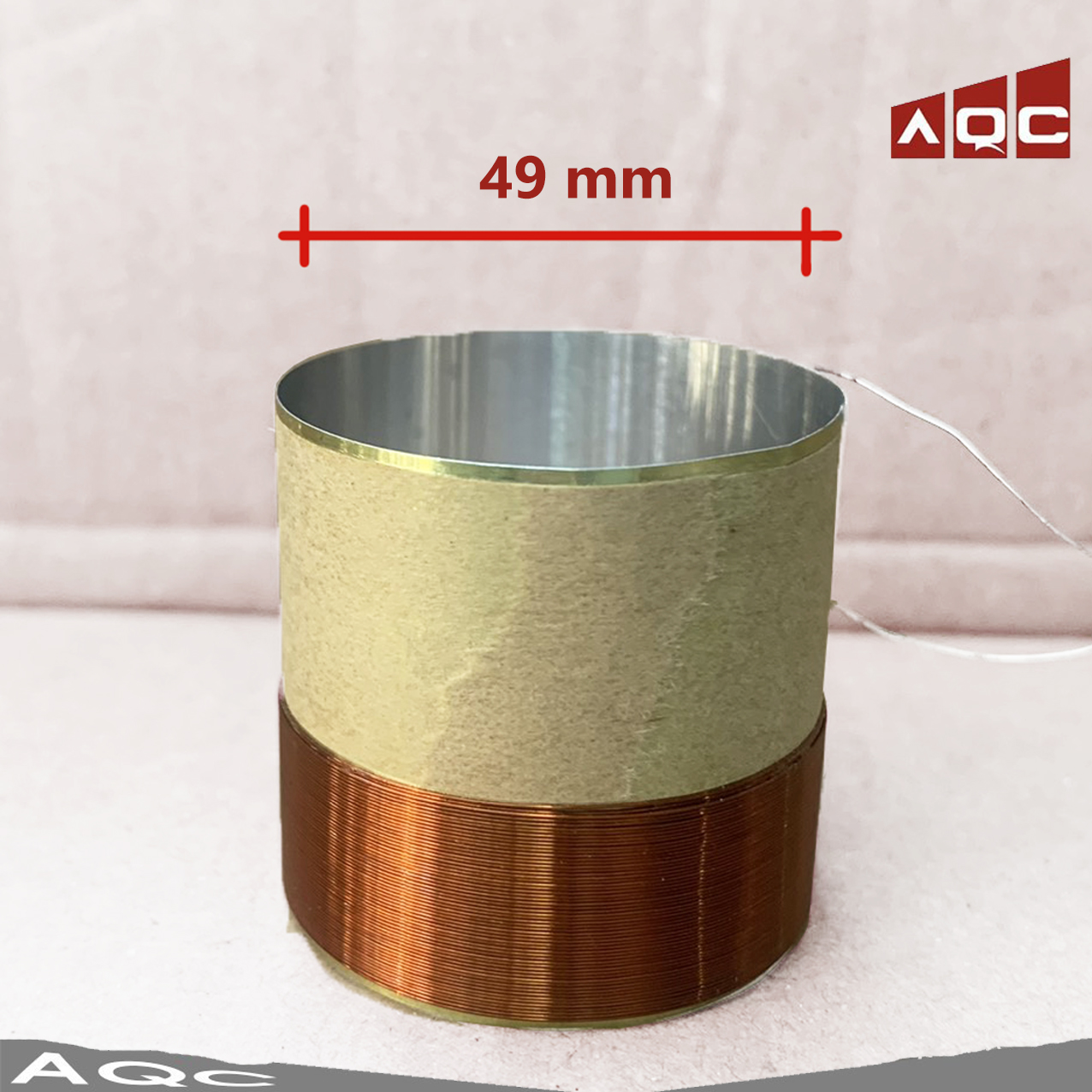 Coil loa 49 mm dây đồng - côn loa 49 dây đồng 2 lớp