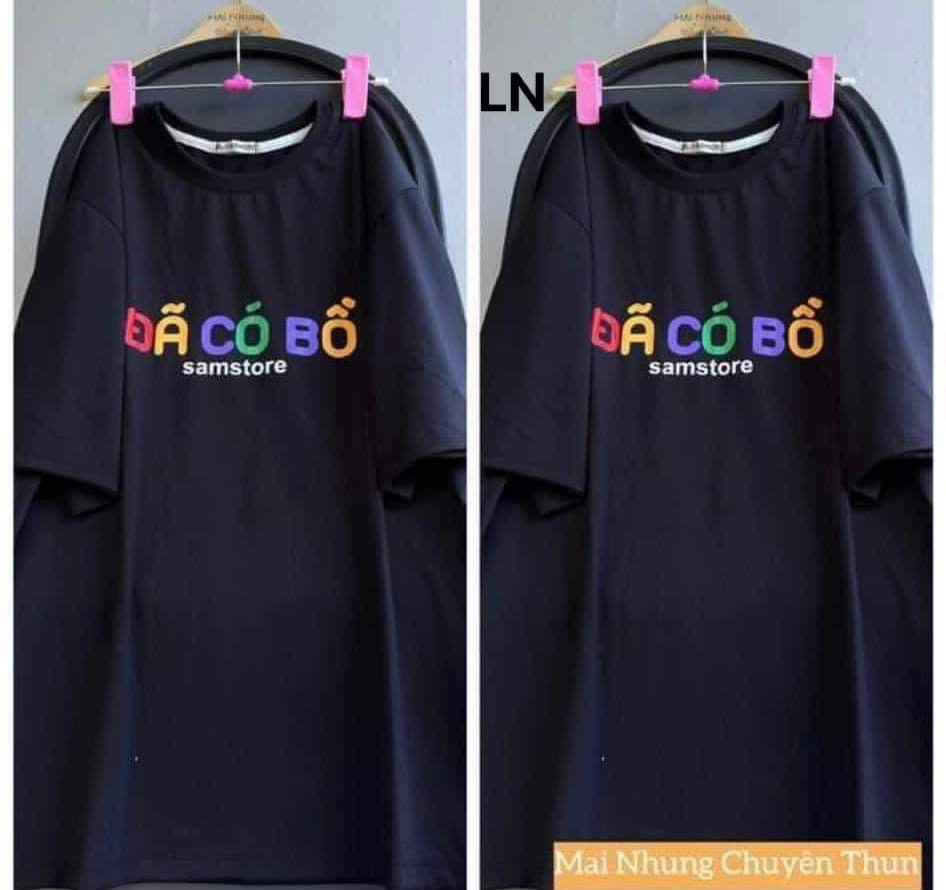 Áo thun đã có Bồ và chưa có bồ Chất cotton su