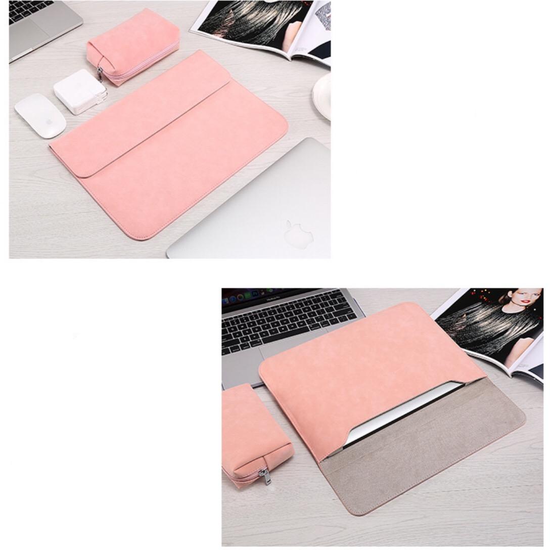 Bao da, túi da chống sốc cho macbook, laptop, surface