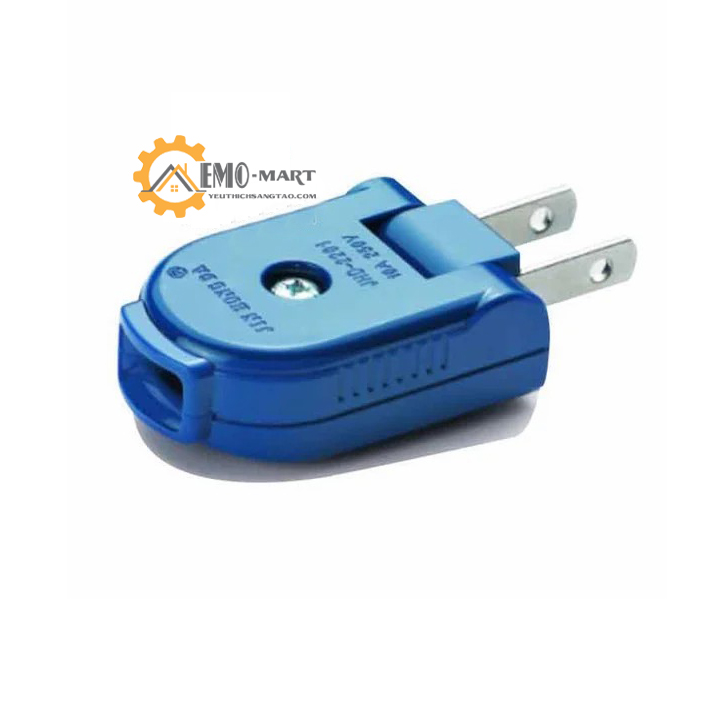 Phích cắm chân dẹt xoay 90°