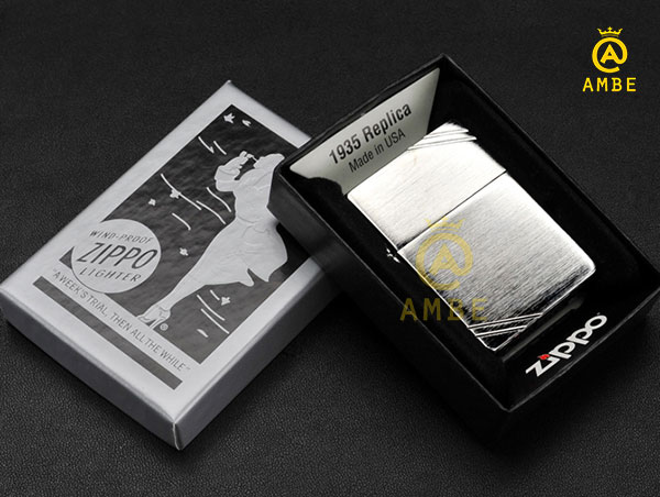 Bật lưa Zippo cổ điển chật góc 1935 Z58