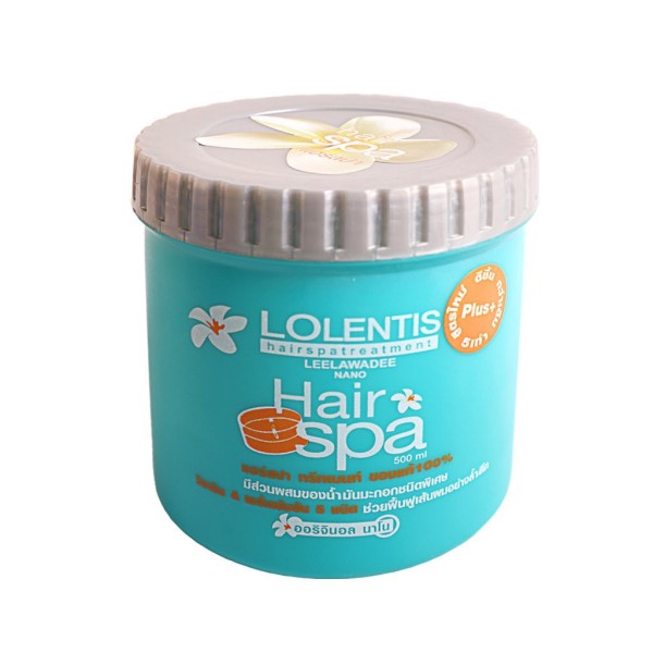 Kem Xả - Ủ - Hấp Tóc siêu thơm siêu phục hồi Lolentis Hair Spa Treatment Nano Thái Lan 500g giá rẻ