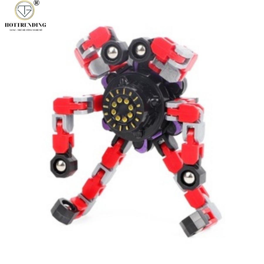 Gyroscope toy spinner robot Transfiguration smart for baby fidget spinner