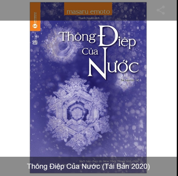 Thông Điệp Của Nước (Tái Bản 2020)