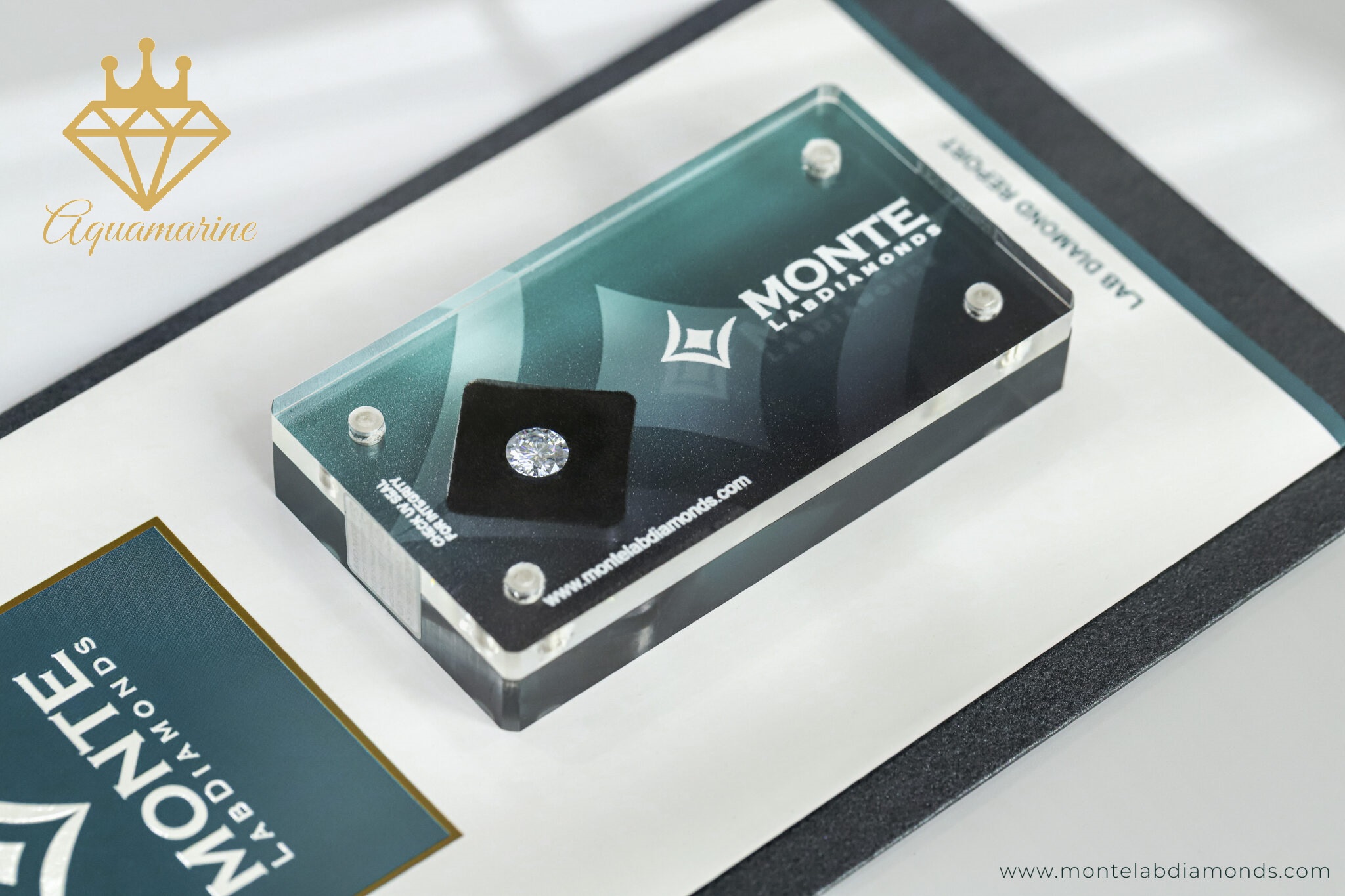 Kim cương nhân tạo cao cấp Monte Moissanite nhập khẩu châu Âu