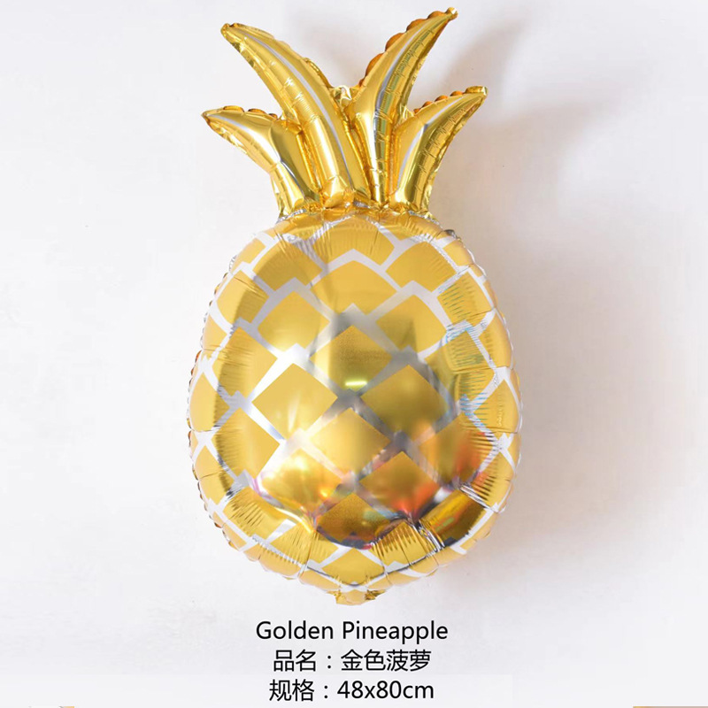 Bong Bóng Trái Cây Hình Dưa Hấu Quả Dứa Quả Dâu Tây Kem Bánh Donut Water Lemon Pineapple Strawbery Ballons Trang Trí Tiệc Sinh Nhật