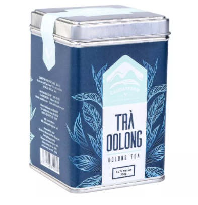 TRÀ OOLONG CẦU ĐẤT FARM - LON THIẾC 200GR