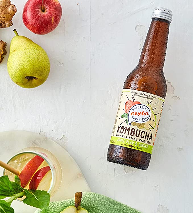 Trà Kombucha Nexba lốc 4 chai 330ml