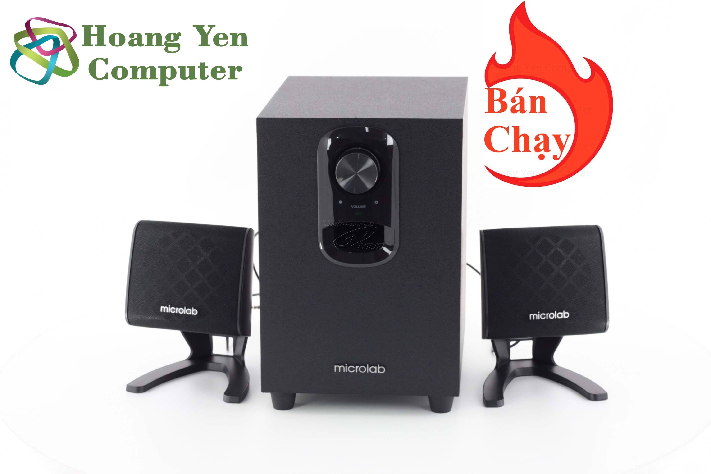 Loa vi tính 2.1 M108 chính hãng (Kết nối qua dây 3.5mm, KHÔNG CÓ BLUETOOTH) - BH 1 năm - Hoàng Yến Computer