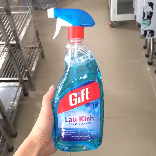 Nước lau kiếng Gift Dung dịch lau kiếng siêu sạch