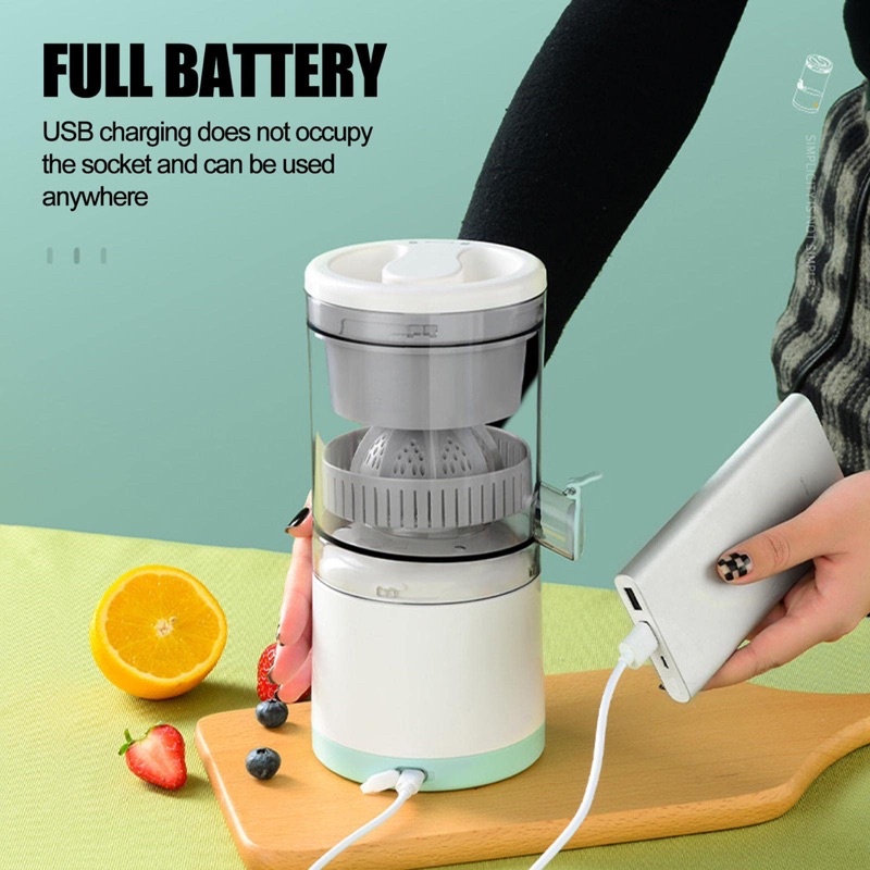 Máy Vắt Cam Tự Động, Máy Ép Cam Cao Cấp Không Dây Chính Hãng Bảo Hành 12 Tháng Mega big 5.0