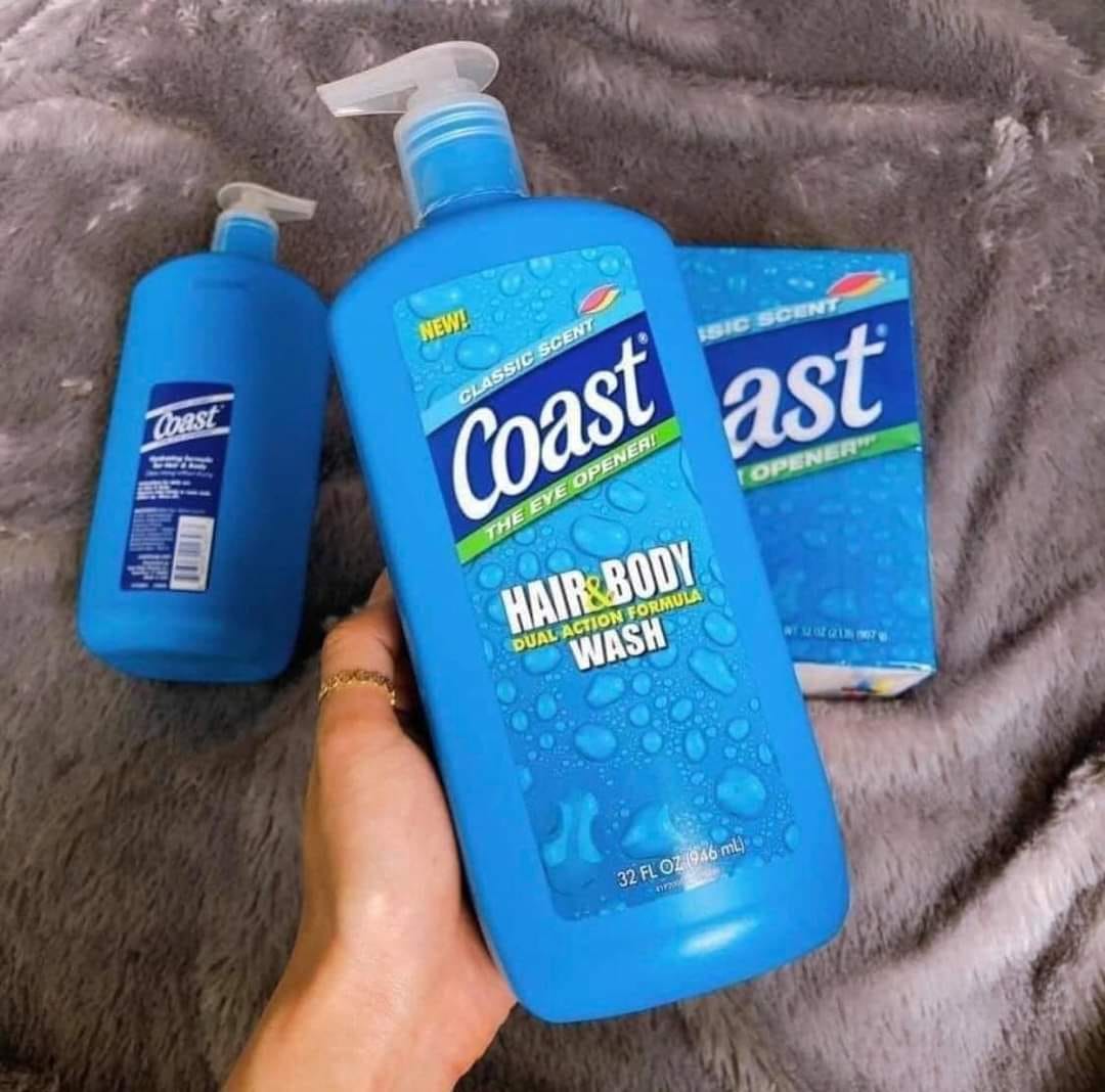 Sữa tắm gội Coast dành cho nam 946ml