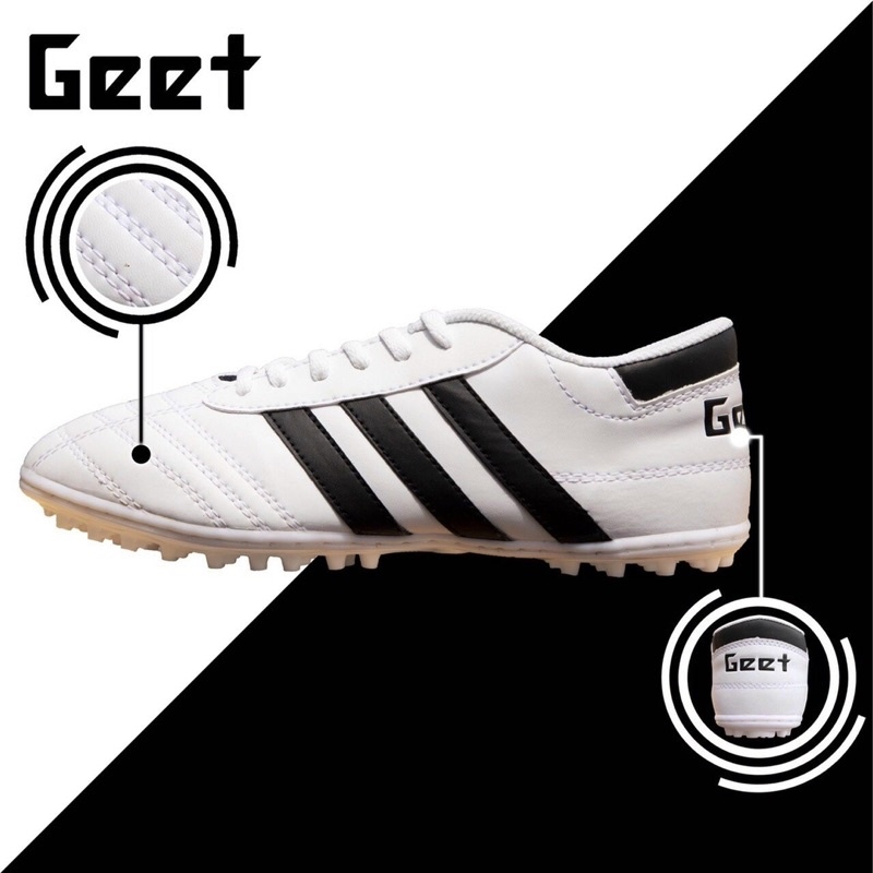 ☸☏❣ Giày đá bóng GEET 3 sọc
