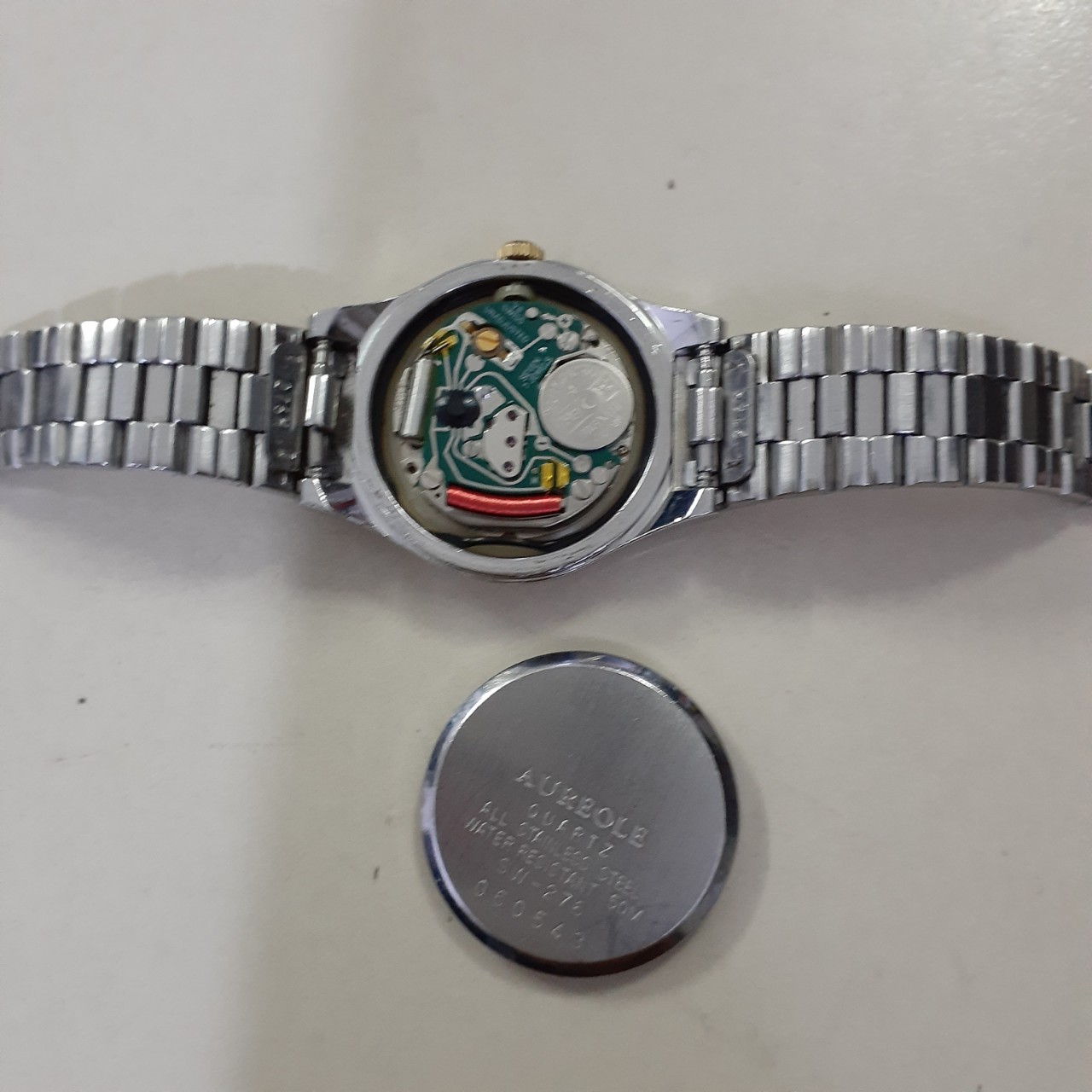 Đồng hồ nữ Thụy sỹ Aureole sw276 máy V8 second hand