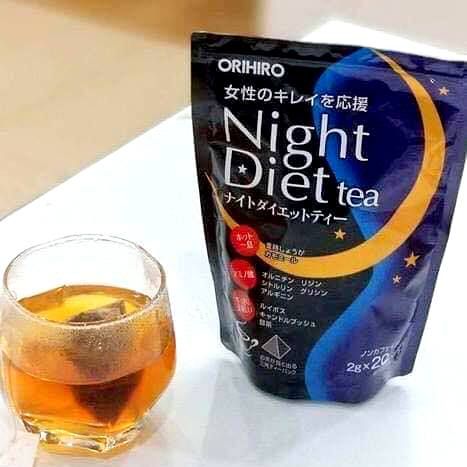 Trà Giảm Cân Night Diet Tea Orihiro 24 gói