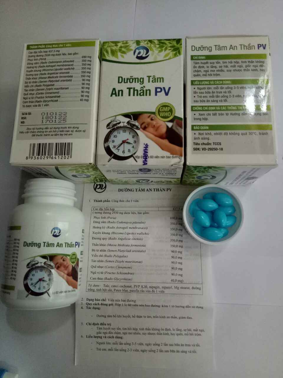 Dưỡng Tâm An Thần PV