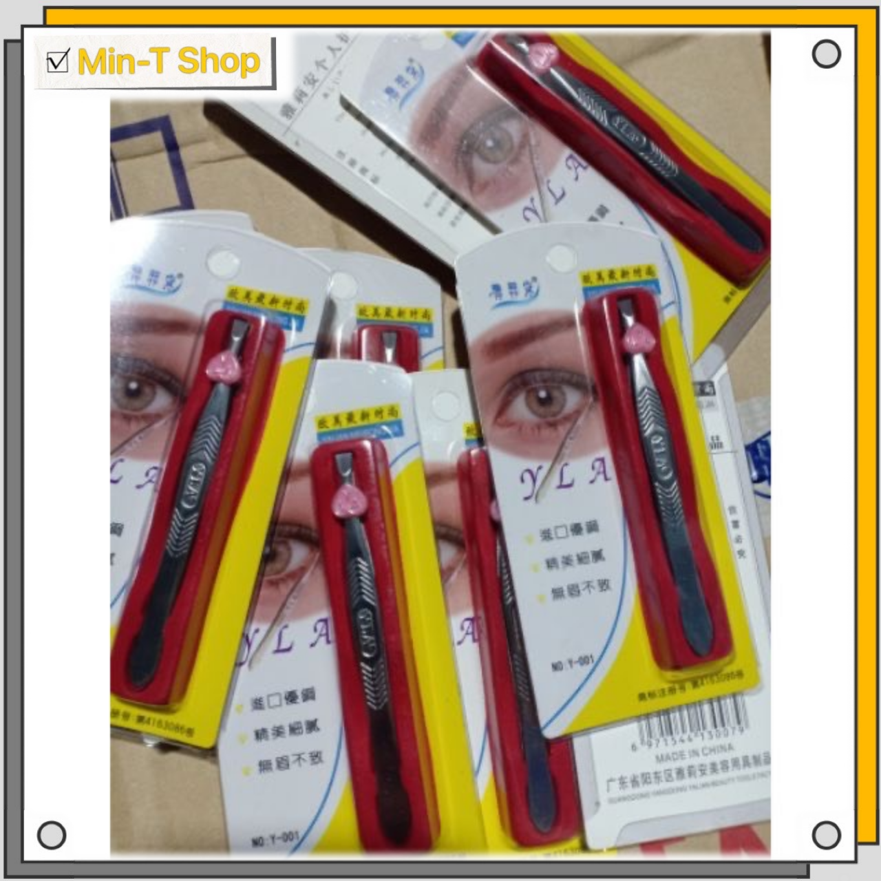 set 2 nhíp nhổ lông mày YLA