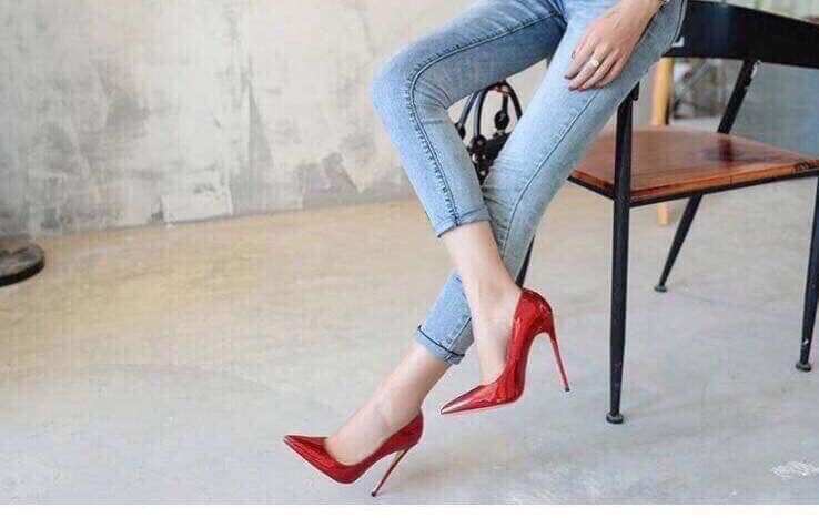 [HCM]Giày Cao Gót 11P - VNXK Cao Cấp - Full size 34-40